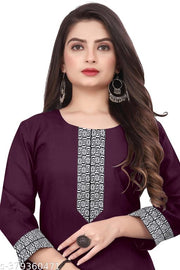 Women Fancy Embroidered Kurti