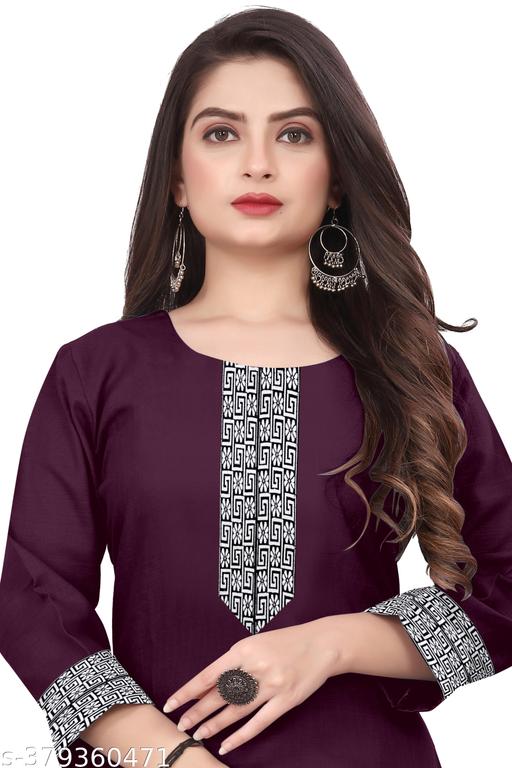Women Fancy Embroidered Kurti