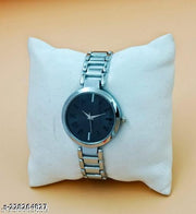 New Fancy Solid Dial Attractive Metal Chain Attractive Bracelet Analog Watch for  Women