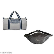Gym bag and waist bag combo