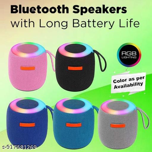 Mini Bass Boust Wireless Speaker – Bluetooth Speaker 3D with Loud Stereo Sound, Portable Wireless Bluetooth SPK, Compact Powerr in Your Hand (Assorted Colours)