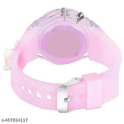 KIDS WATCH BEST WATCH GIRL AND BOY WATCH 3D CARTOON WATCH 3D CARTOON CARACTER Watch for Kids HELLO KITTY Digital Lighting Glowing Kid Watch with LIGHT for Boys and Girl ((Multicolor Kids Watch) [3-10 Years]