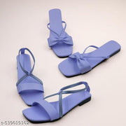 Ladies Fashion Chappal Combo of 2 | Comfortable Flats | Stylish Flat Sandals