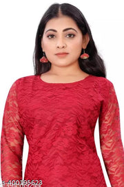 Bollywood Net Kurti For Woman