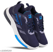 Stylish Comfortable Sports Sneakers Running Shoes Running Shoes For Boys AND Girl (Blue)