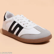 Trase Casual Sneaker Shoes For Women | Soft Cushioned Insole | Sneakers For Woman | Lightweight | Comfortable | Stylish, Trendy Girls And Women Sneakers With Laces (42139, BLACK-WHITE)