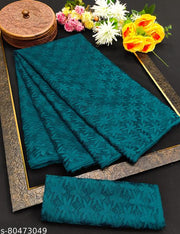 French Net Saree with super clour