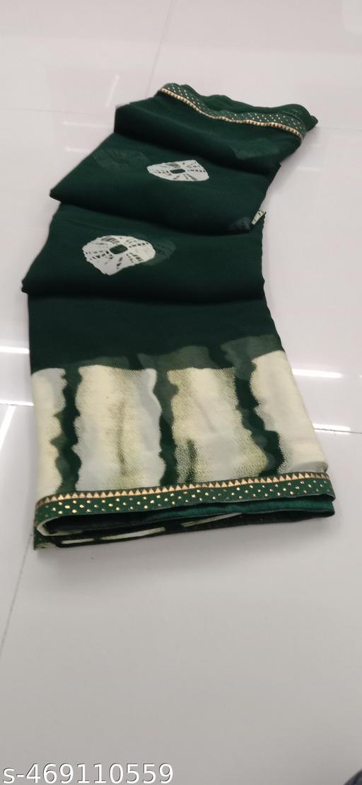 Latest Pure Geograte Saree With Sibori Printed , Trendy Georgette  Saree For Women , Low Budget Saree , With Blouse Saree , Soft Geograte , Best Choice Indian People