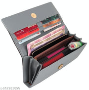 YESSBENZA Artificial Leather Casual unique Women's Wallets Clutch Mobile Handpurse 6 Multiple Cards Slot