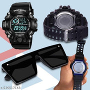 Black Sports Waterproof Watch, Most Selling Digital Sports Watches for men and boys, Waterproof Watches, Digital Watches, Latest Collection of Digital Watches for men and boys