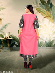 Women's Printed Cotton Kurti