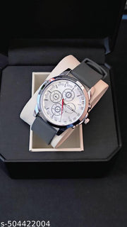 New Trading Casual Silicon Strap men watch Pack of -1