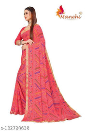pranjal printed bandhani saree_baby pink