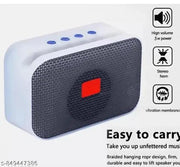 Outdoor Bluetooth Speaker with HD Stereo Sound, USB, TF Card, AUX & FM Radio | Rechargeable Wireless Music Speaker for Travel & Camping