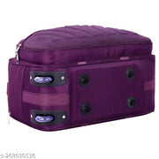 Unisex Travel Luggage Bag - (54 Cm) Expandable Flat Folding Travel Duffel Bag/Duffel Strolley Bag With 2 Smooth Spinner Wheels