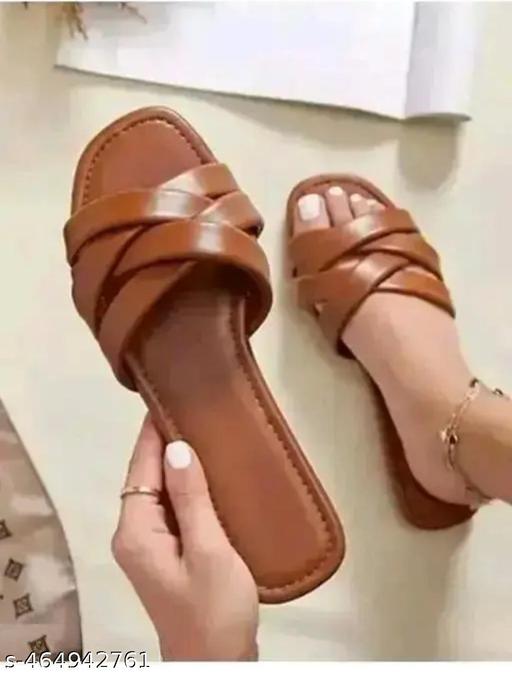 Brown for patta sleeper women flats sleeper