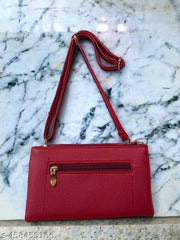 rendy Stylish Leatherette Clutch With Belt For One Side Shoulder Sling Bag For Ladies & Girl College