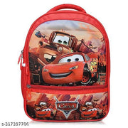 Lightweight Kids School Backpack 15L Cartoon Printed Bag for Boys & Girls | Cute Travel Backpack Bag for Children 3-5 Years Ideal for Preschool Nursery to 1st School Bag