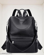 Bohobuzz Backpack Purse for Women Convertible Travel Vintage PU Leather Bag(Backpack,bag,backpack for women women bag fashion,stylish)