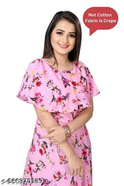 Polyster/Crepe fabric-kurtis