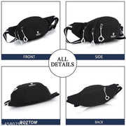WAIST POUCH BAG BLACK