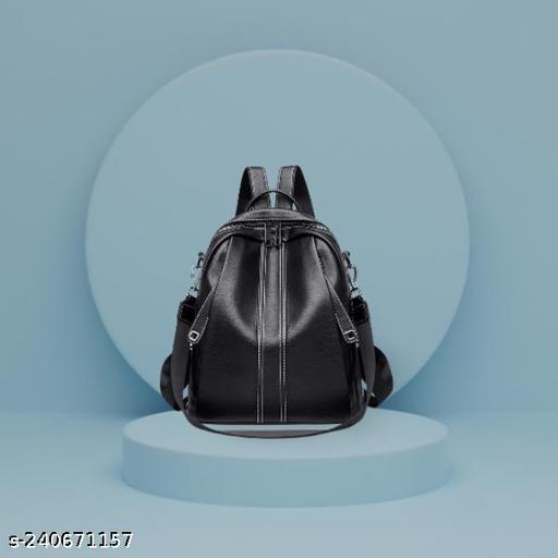 Women Leather Convertible Shoulder Bag Ladies Anti theft Satchel Sling Travel