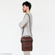 SAMTROH Men & Women Sling Bag Flap Mini Sling Bag For Men And Women