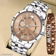 Attractive stylish trendy Men and kids analog Watches with bracelets
