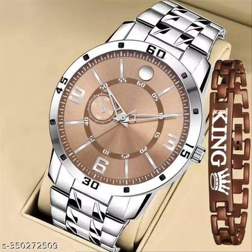 Attractive stylish trendy Men and kids analog Watches with bracelets