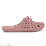 Formic Women's Trendy Flexible Rubber Sandal Slippers | Comfortable Lace-Up Daily Wear Flat Sliders for Girls