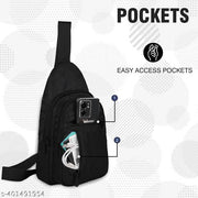 Cross Body Messenger Bag Sling Bag for Men & Women waist bag travel passport bag