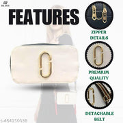 Classic Fancy Women Slingbags ( white)