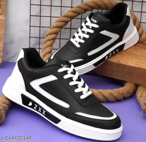 BLACK CASUAL STAYLISH SHOES FOR MEN