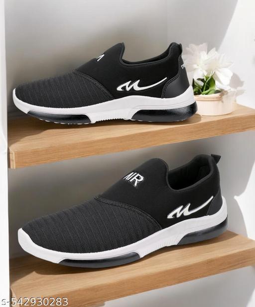 SW-Mexico Black Sports Shoes