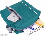 Fancy Craft Men & Women Green Sling Bag - Extra Large