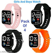 Digital Sport Girls Watch And Boys Watch Combo 4 Best Seller