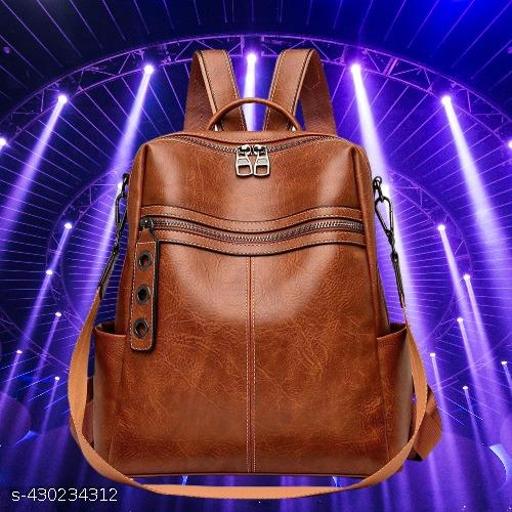 MomsyStore Leather Backpacks For Girls And Women