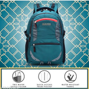 Large 35 L Laptop Backpack unisex Spacy with rain cover and reflective strip with rain cover