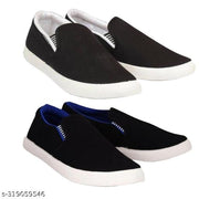 Pack of 2-2s combo shoes for men| black red-blue black- t blue combo shoes in color| comfortable and walking shoes for men