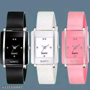 Women Analog Watches square Dial Watch combo Pack Of 3
