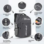 Spacy comfortable 4th to 10th class casual school bags Waterproof college Bag 35 L Laptop Backpack