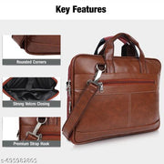 SB BAG Sleek Laptop Messenger Bags for On-the- (tean)