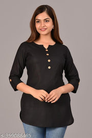Woman Fashion  stylish short kurta & top relative keyword | short kurta Beautiful kurta For Woman & girls Combo 02 kurti Green & balck