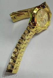 Rosra Golden Analog Watch For Men