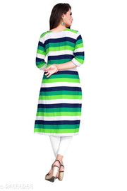 Women Striped Kurtis