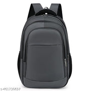 SYGA Backpack for Men & Women Oxford Cloth School Student Travel Bag(Grey)