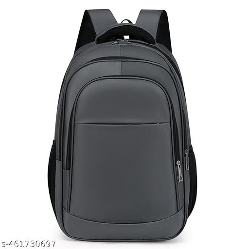 SYGA Backpack for Men & Women Oxford Cloth School Student Travel Bag(Grey)