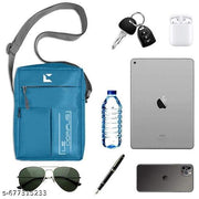 Crossbody Bag with Zipper Pockets