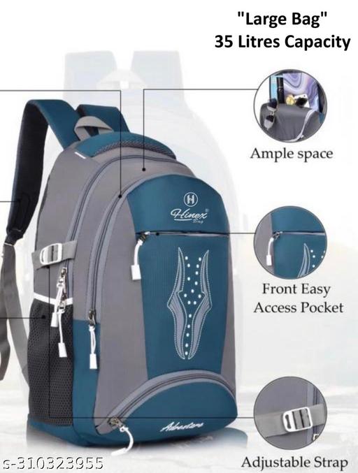 New Backpack/Large 35 L BLUE Laptop Backpack for MEN and WOMEN backpack for school–college