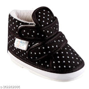 Unisex-Baby's Black Modern Shoes